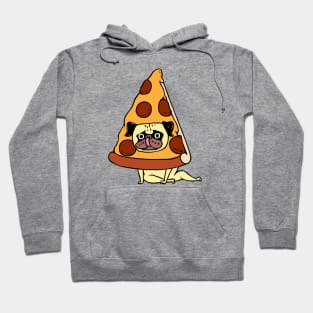 Pizza Pug Hoodie